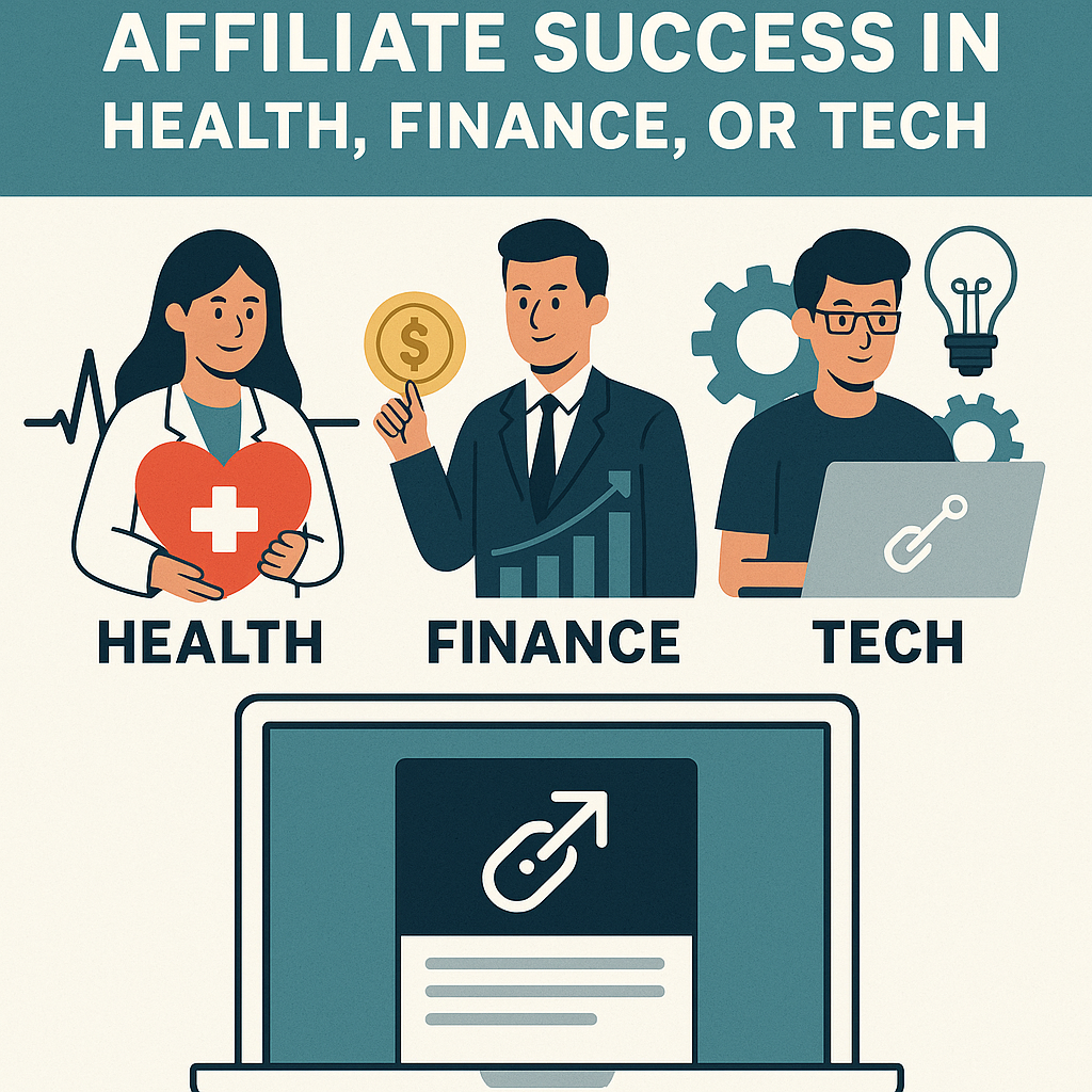 Niche Case Studies: Affiliate Success in Health, Finance, or Tech