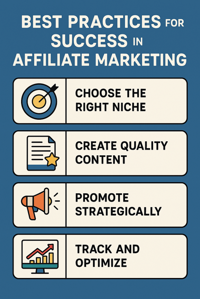 Best Practices for Success in Affiliate Marketing