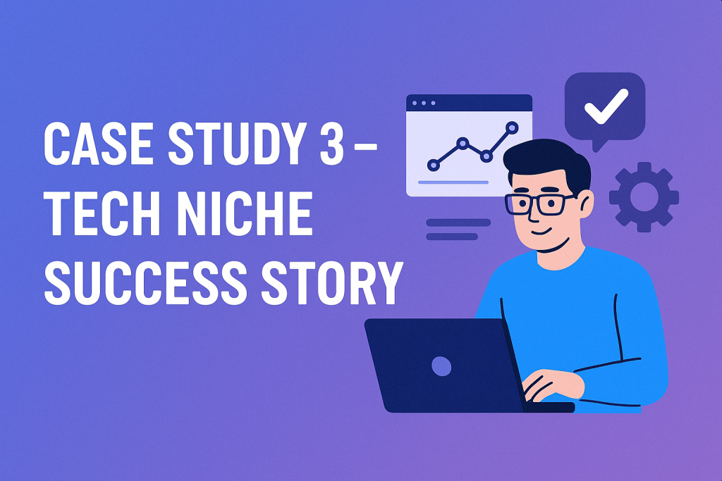 Case Study 3 – Tech Niche Success Story